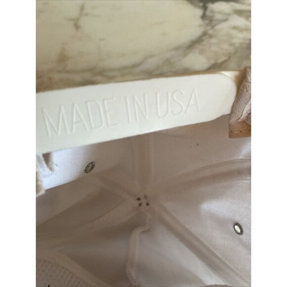 White USS Arizona Memorial Hat Made in USA Pearl Harbor Snapback Cap - Picture 7 of 9